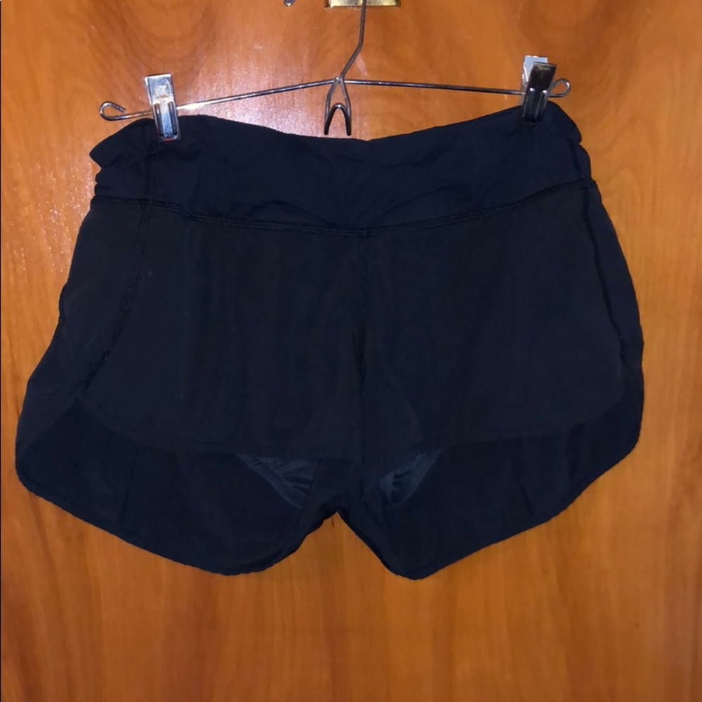 Lululemon Speed Short size 8 Black